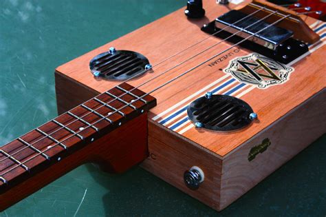 acustic electric cigar box guitar kit|chickenbone john cigar box guitars.